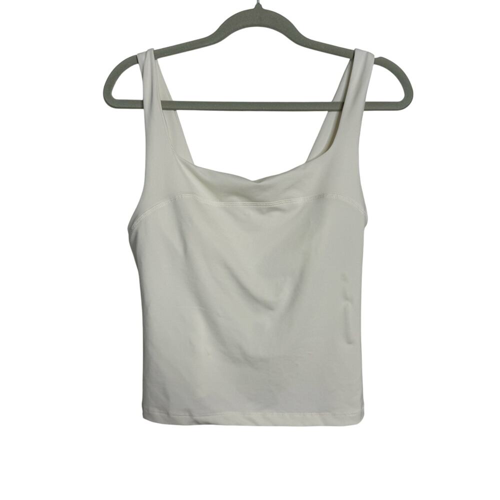 Ciao Lucia Tank Top Women's XL White Crop Made in Los Angeles USA - Picture 7 of 7
